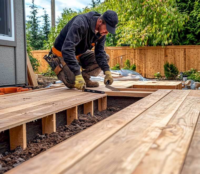 Prix de la pose de terrasse au Luxembourg