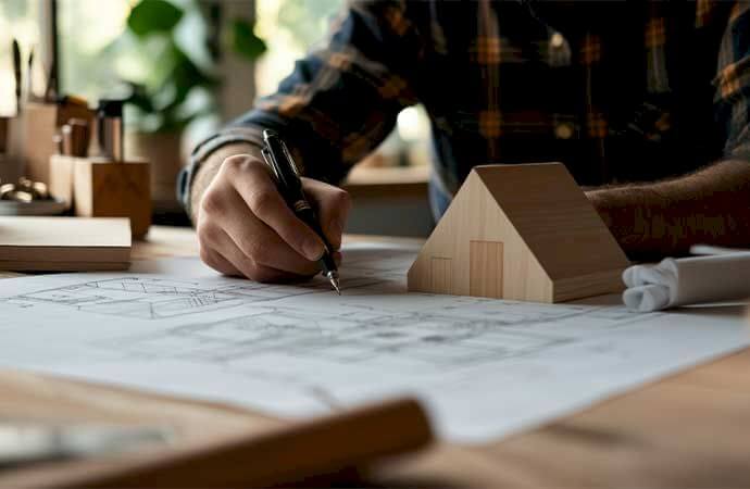 Étapes d’un projet d’aménagement et de rénovation au Luxembourg