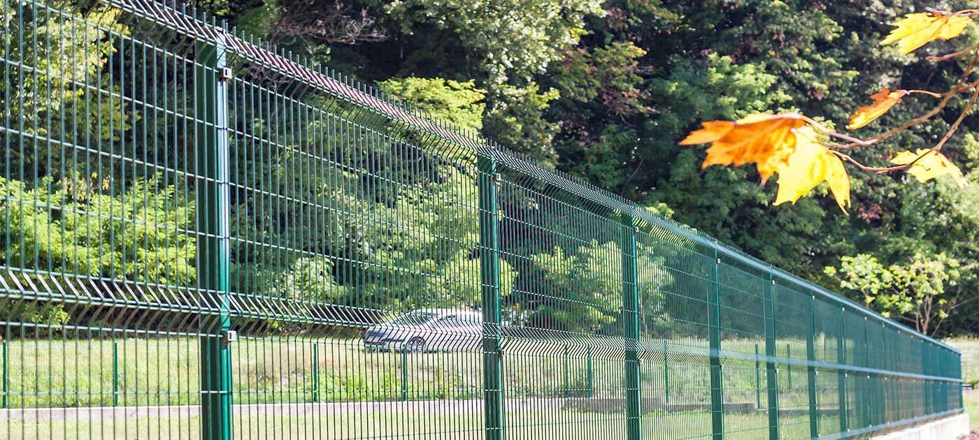 Clôture grillagée