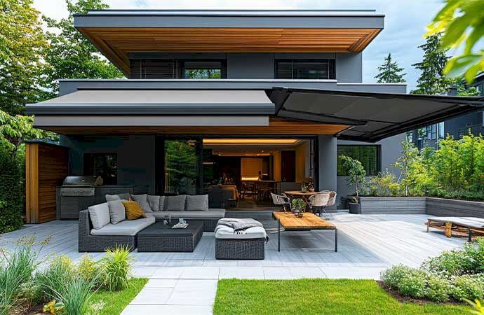 Étapes d’installation d’un store banne sur-mesure avec coffre