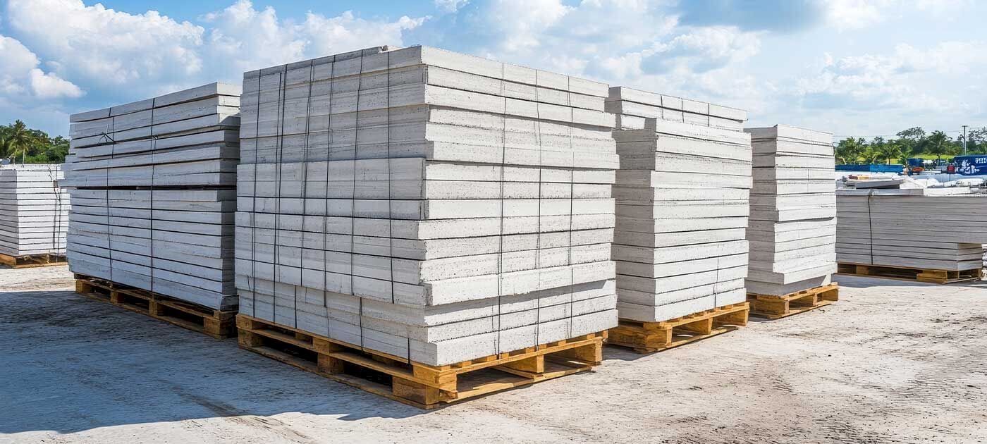 Dalle béton préfabriquée