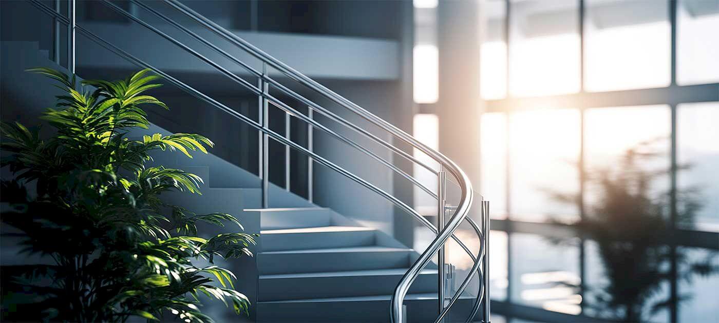 Escalier métallique