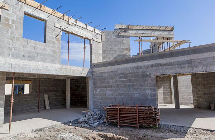 Étapes d’un projet d’extension de maison en blocs de béton au Luxembourg