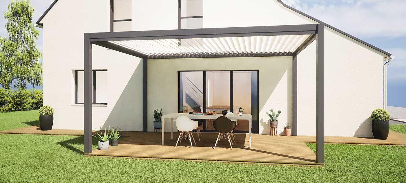 Pergola bioclimatique