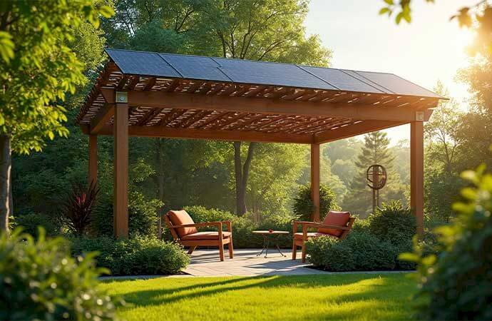 Étapes d’installation d’une pergola solaire au Luxembourg