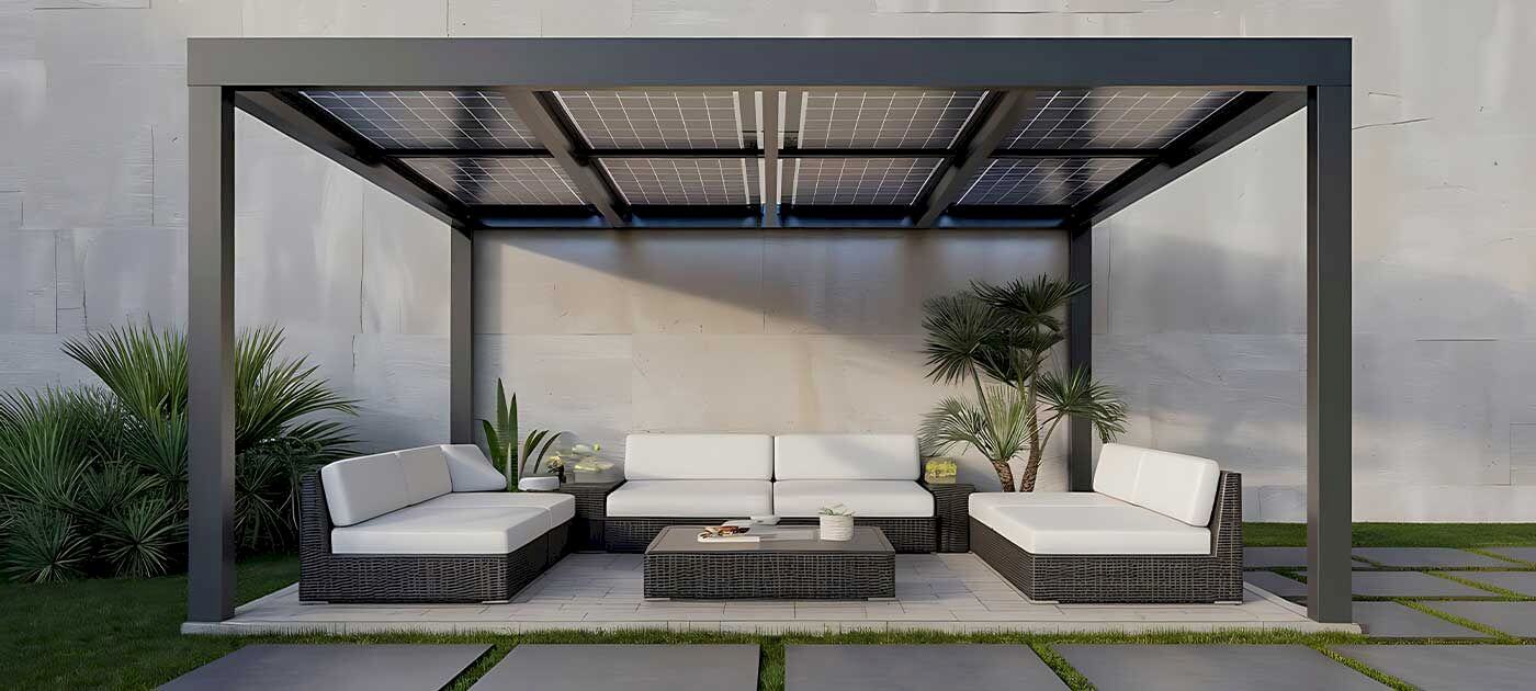 Pergola solaire