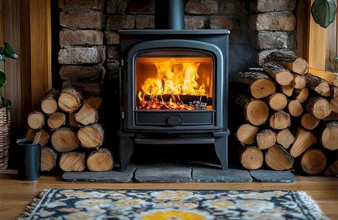 Étapes d’une installation de poêle à bois au Luxembourg