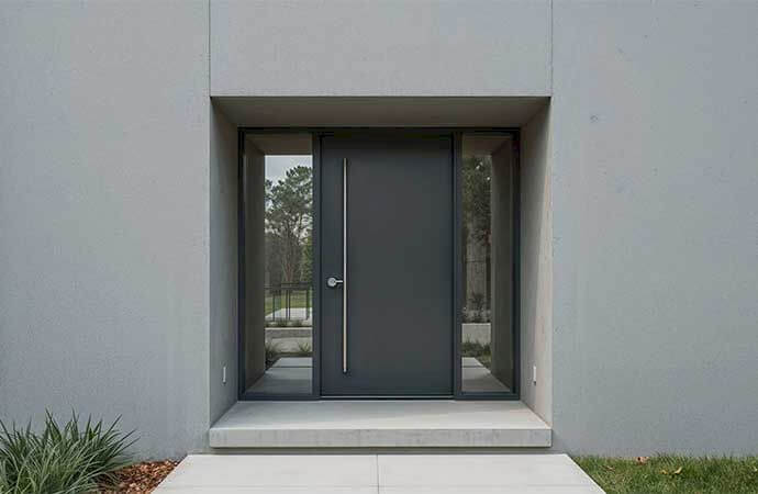 Étapes d’un projet de pose de porte d’entrée en aluminium au Luxembourg