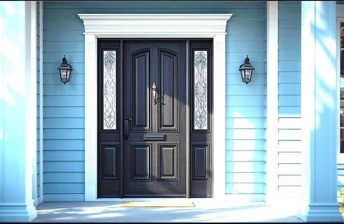 Étapes de pose d’une porte d’entrée en PVC au Luxembourg