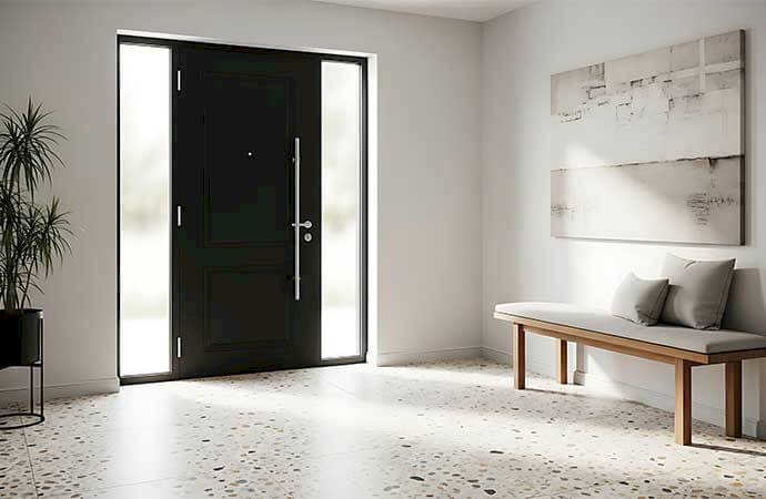 Les étapes d’installation d’une porte d’entrée au Luxembourg