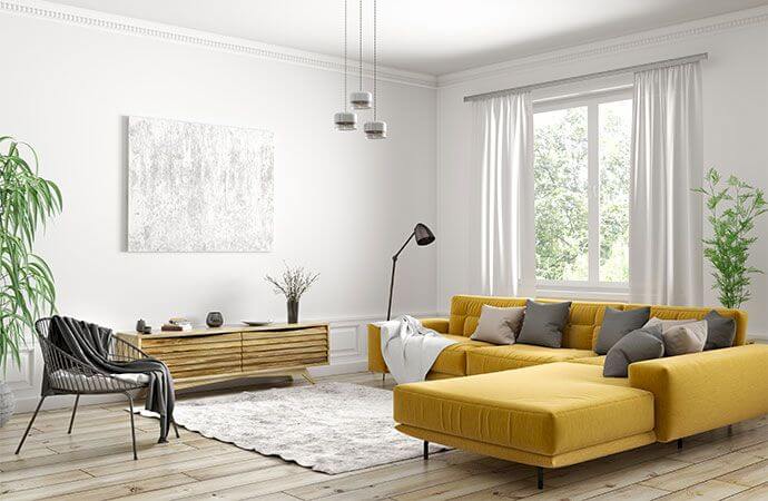 Étapes d’une rénovation de salon au Luxembourg